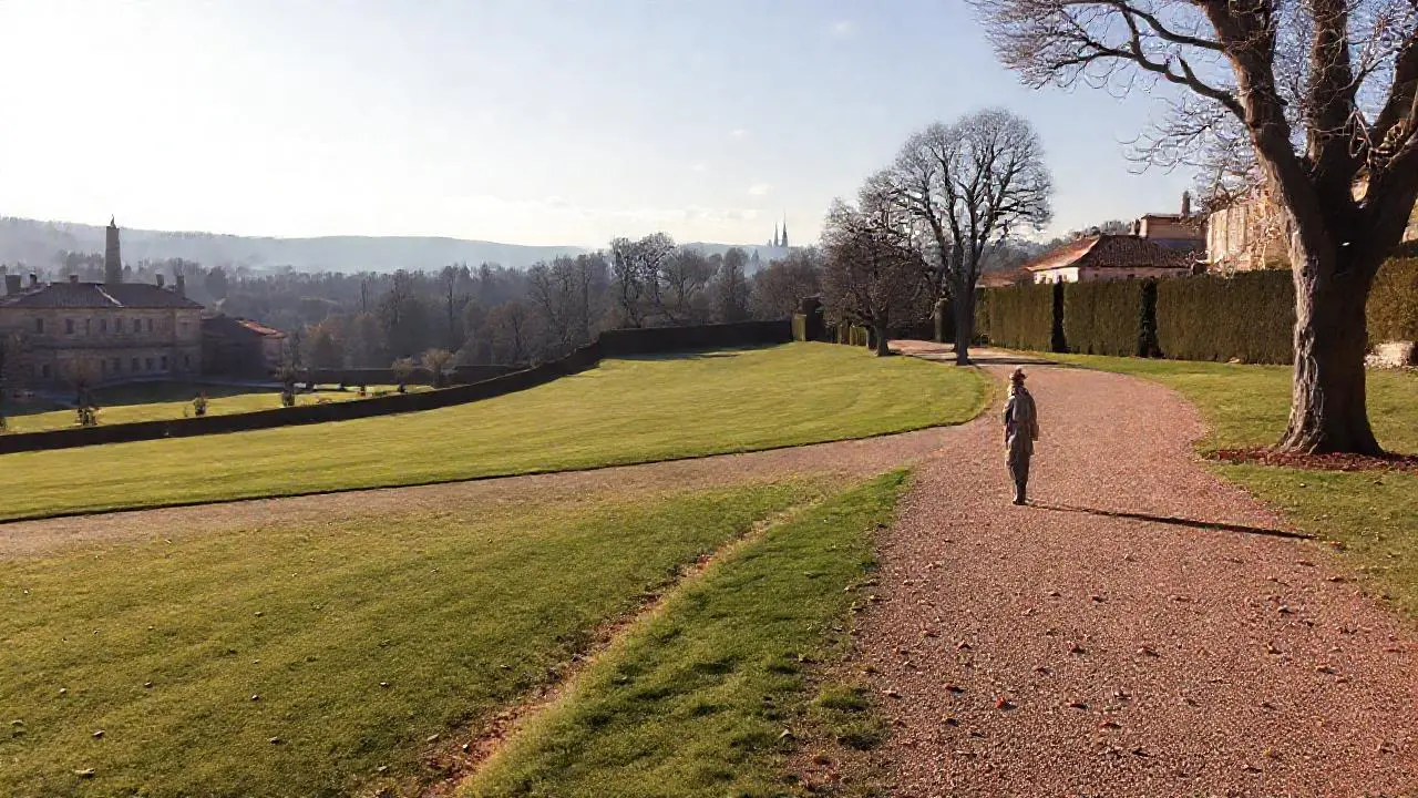 Paz y armonía en un jardín clásico