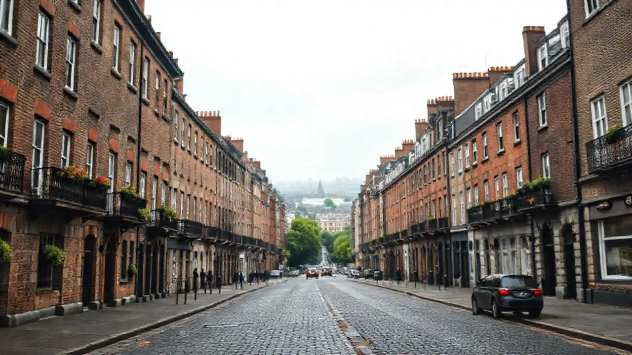 Ciudad antigua, difusa y nostálgica