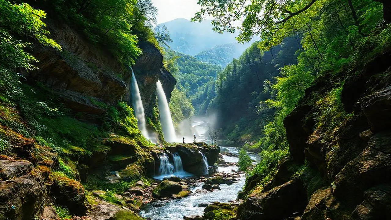 Un paisaje natural sereno y extenso
