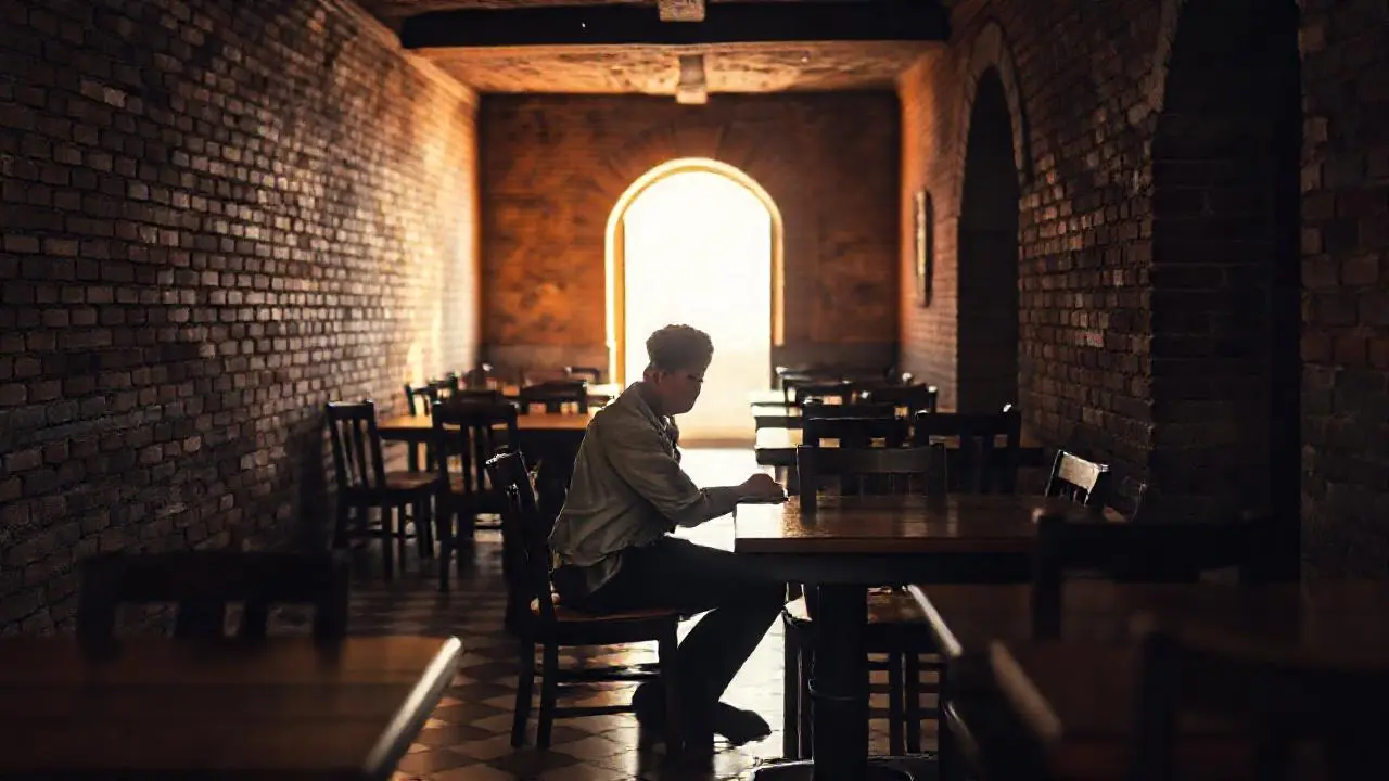 Ambiente cálido, auténtico y ligeramente desgastado