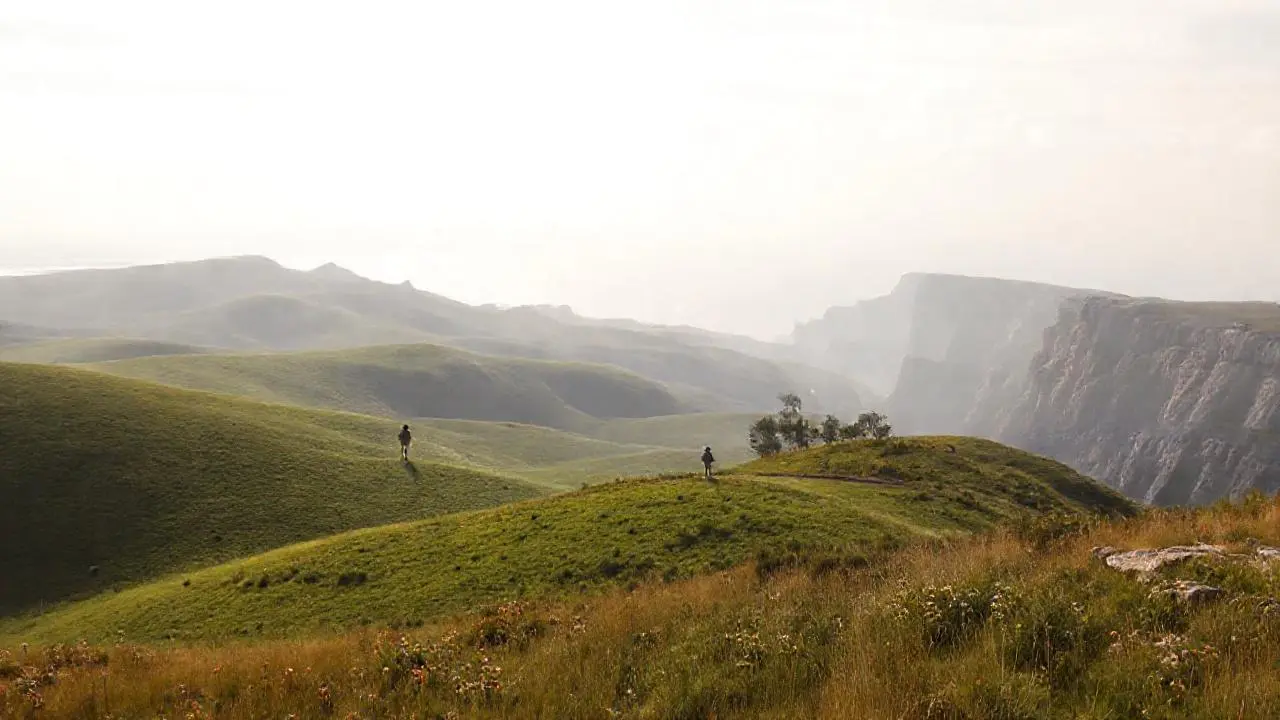 Paisaje natural sereno y extenso