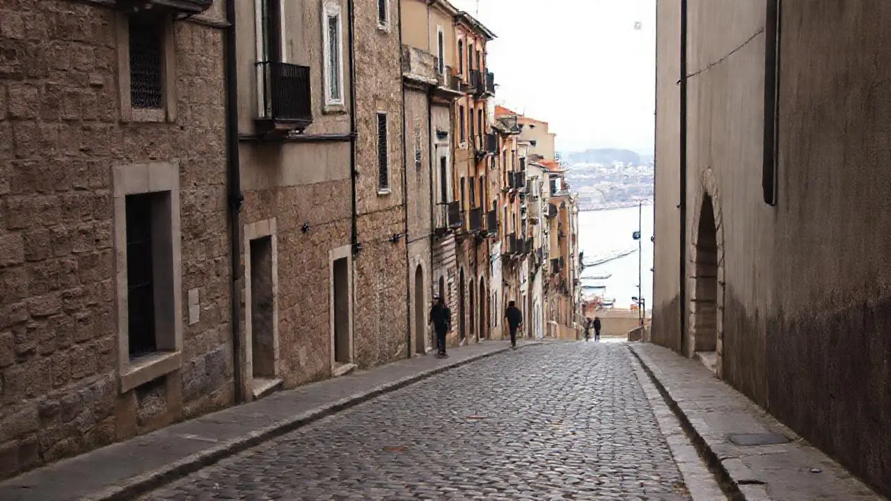 Vieja ciudad, tranquila y evocadora
