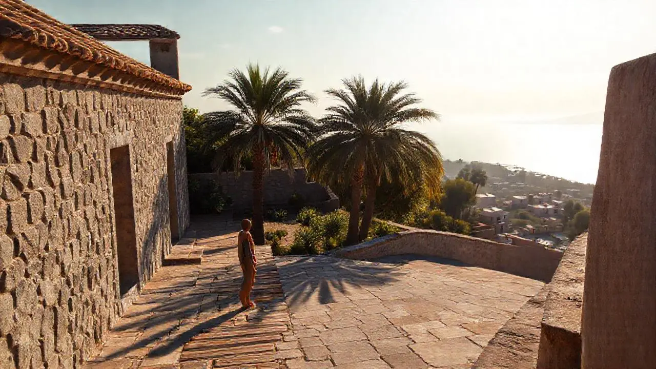 Tranquilidad natural en un paisaje sereno