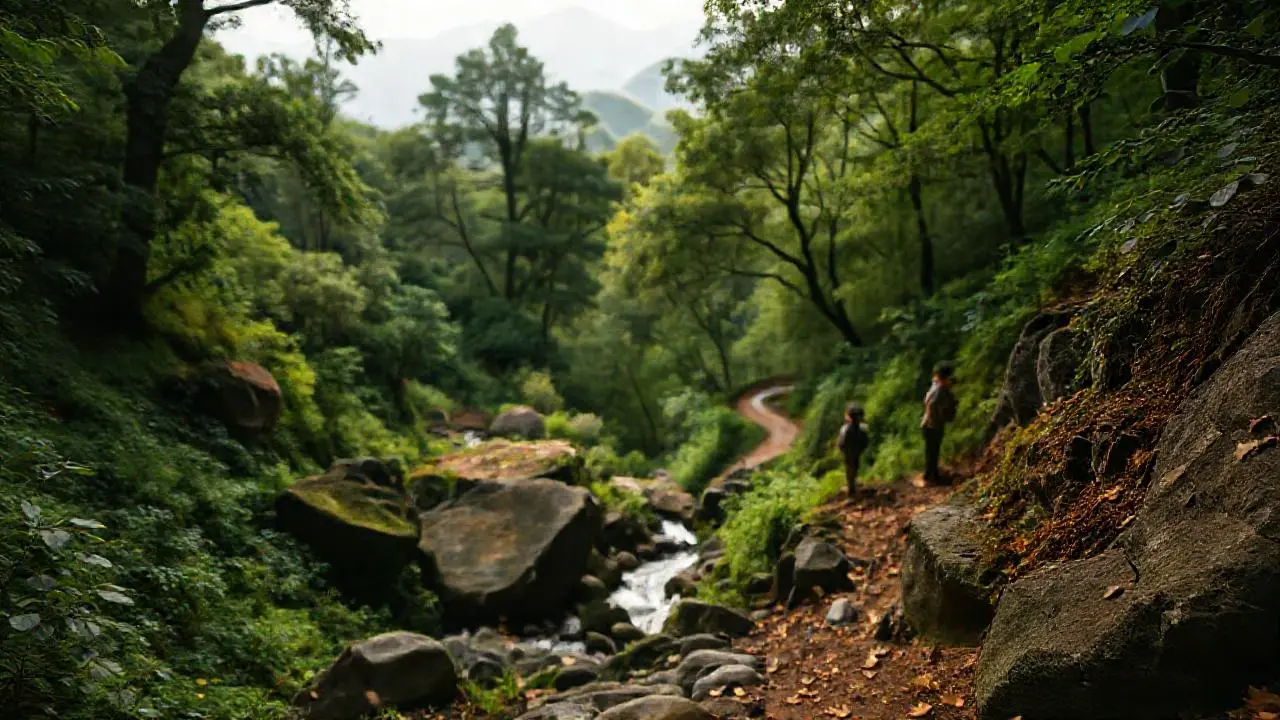 Paisaje natural, tranquilo y profundo