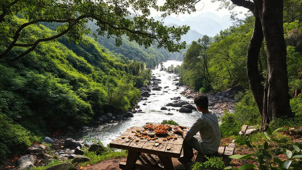 Paz natural en un paisaje sereno