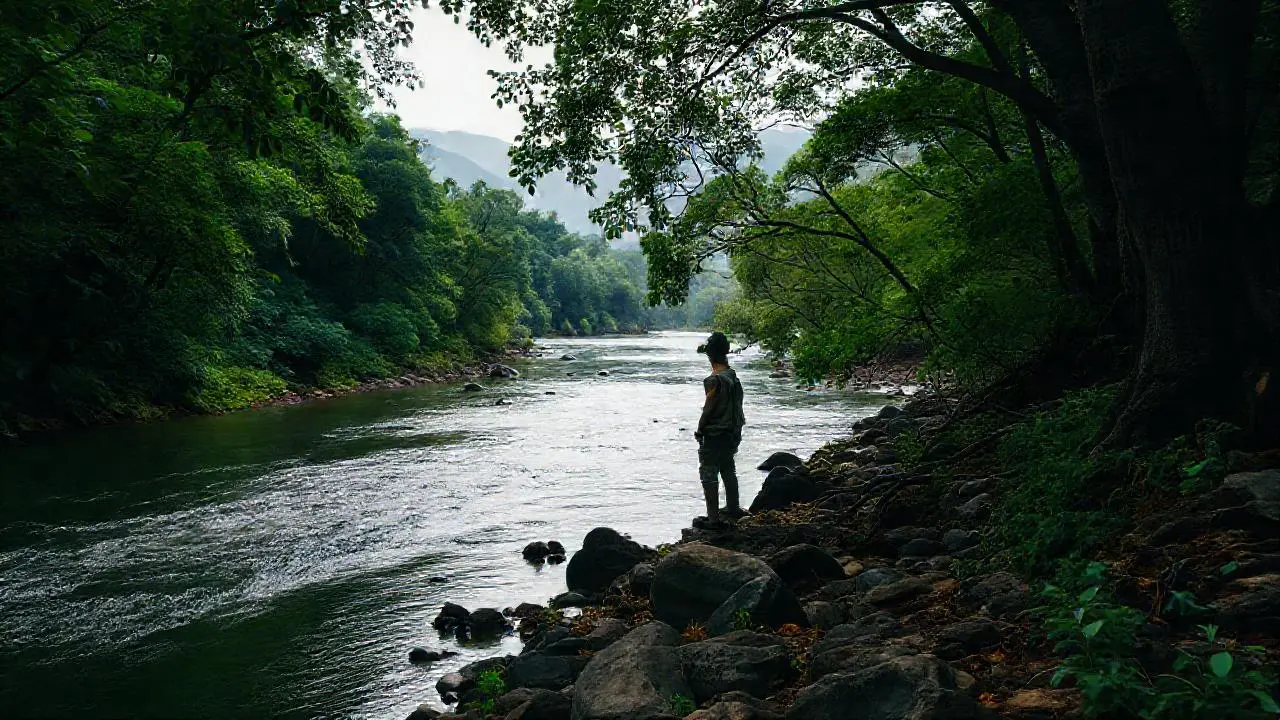 Paisaje natural sereno y evocador