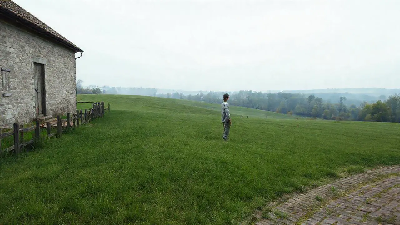 Un paisaje natural sereno y realista