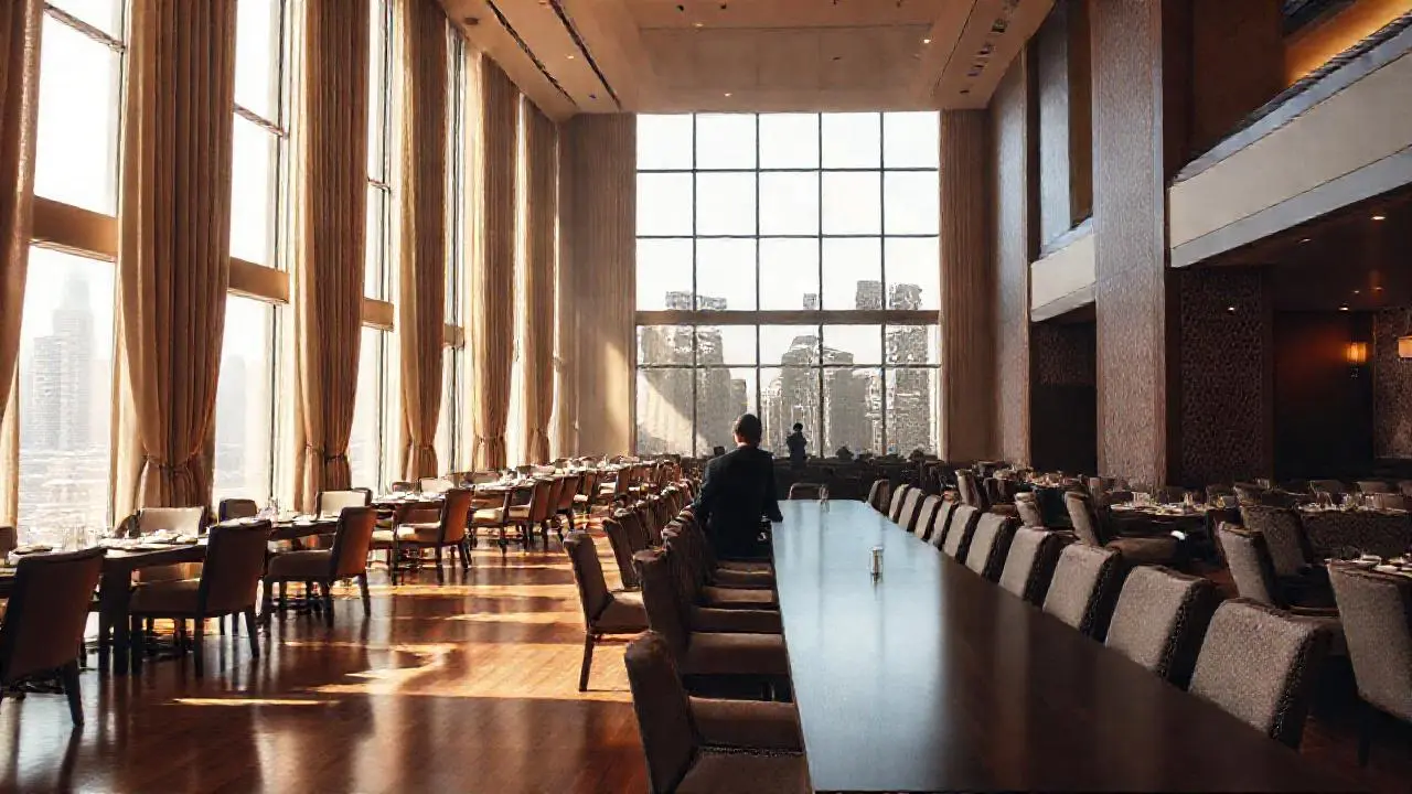 Ambiente elegante, espacioso y luminoso