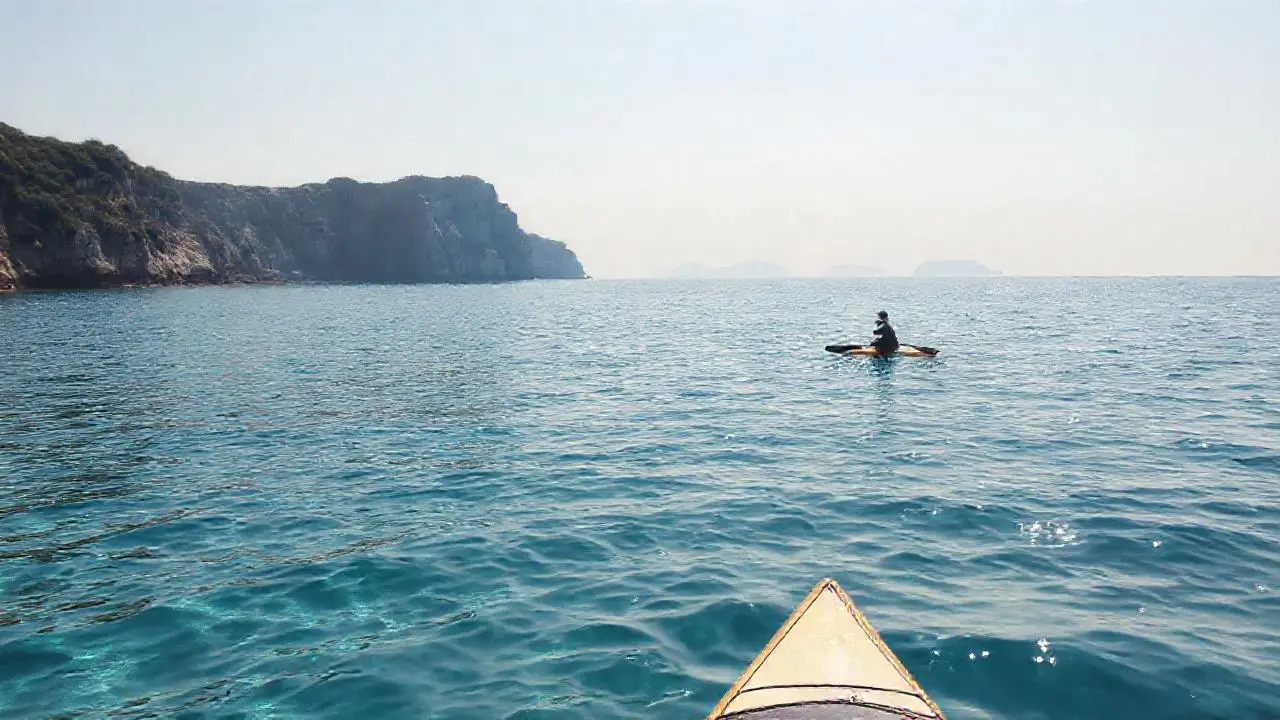 Un paisaje marino sereno y amplio