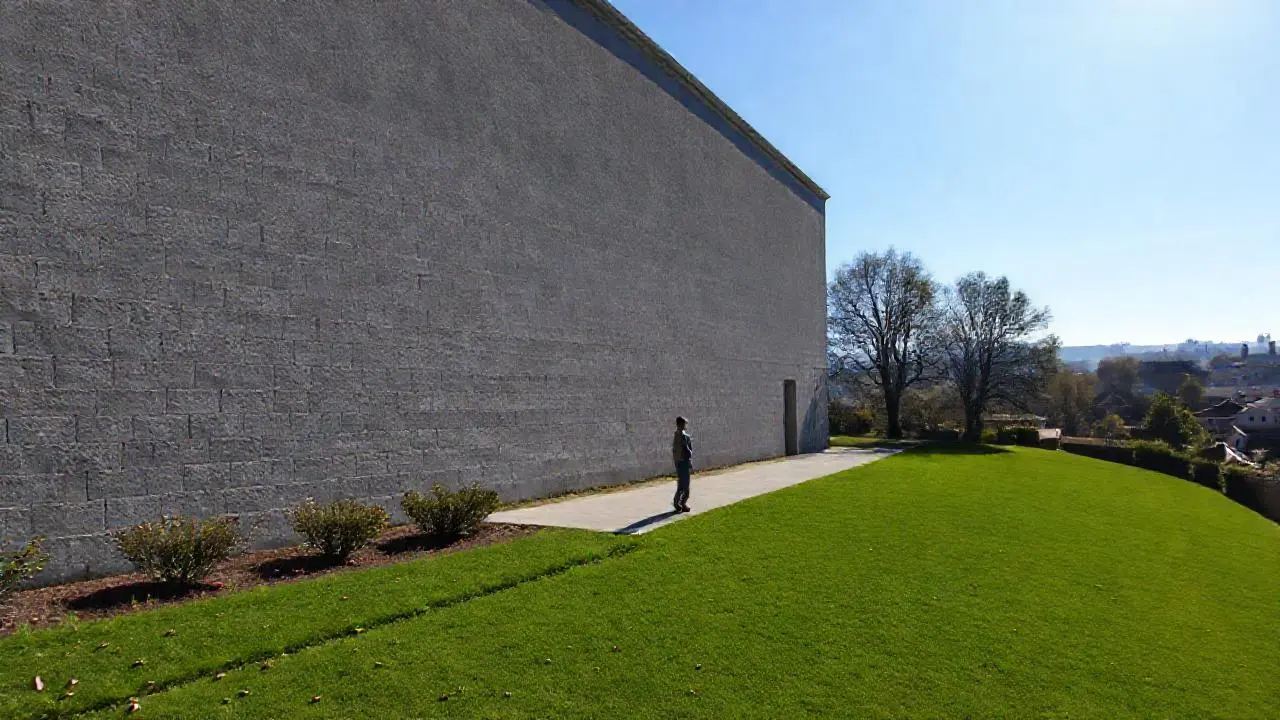 Escena urbana tranquila y realista