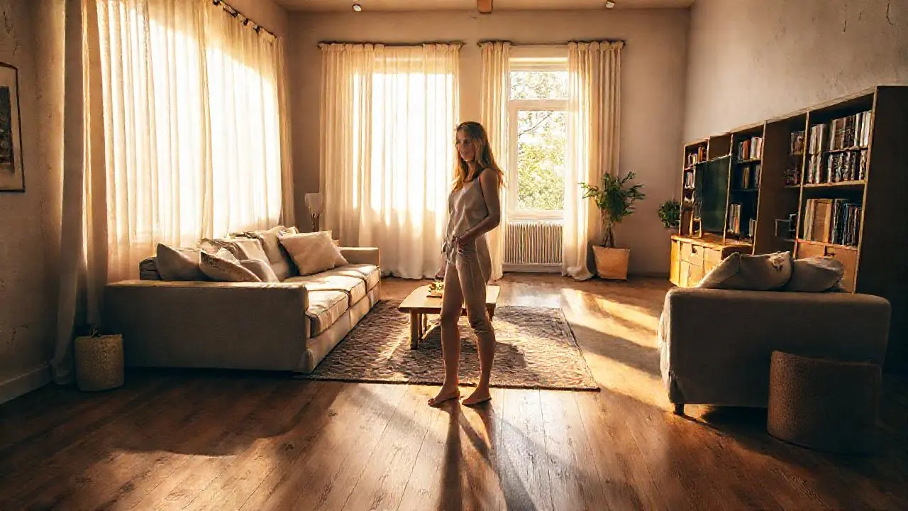 Ambiente hogareño, tranquilo y luminoso