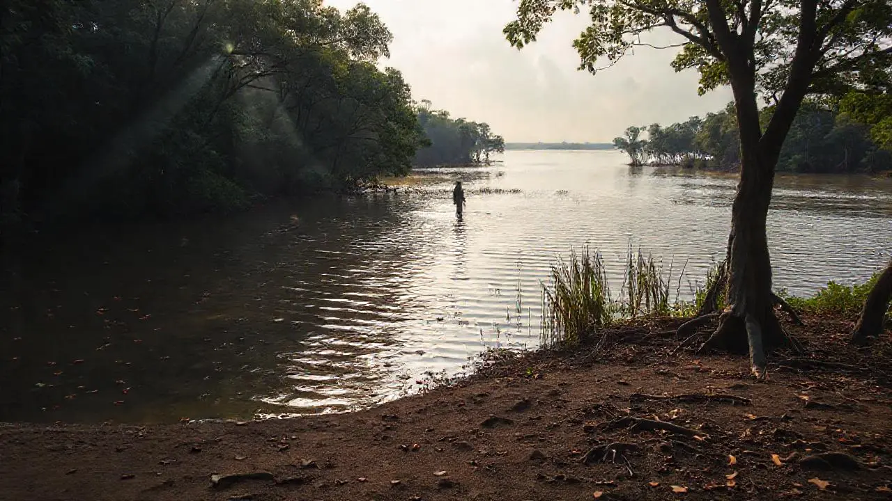 Un paisaje natural, sereno y húmedo