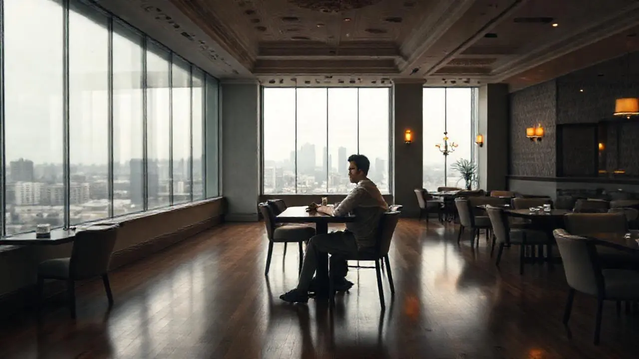 Ambiente tranquilo, elegante y luminoso