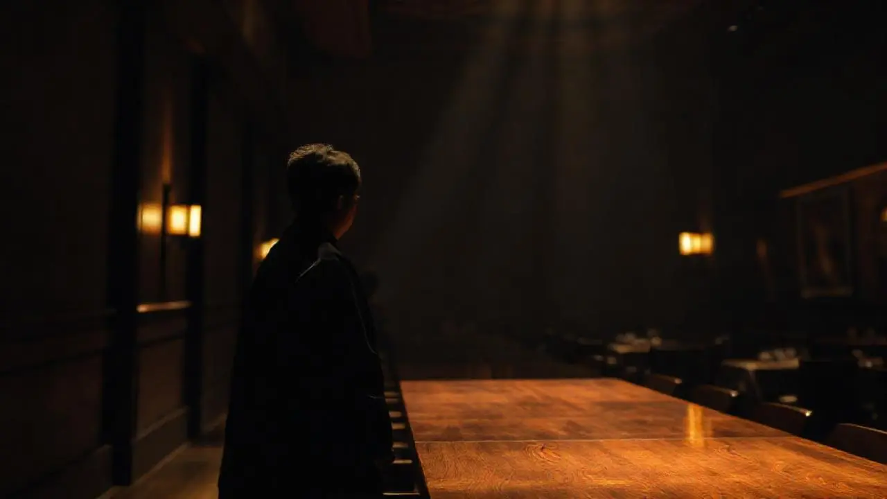 Elegancia serena y atemporal en un espacio difuso