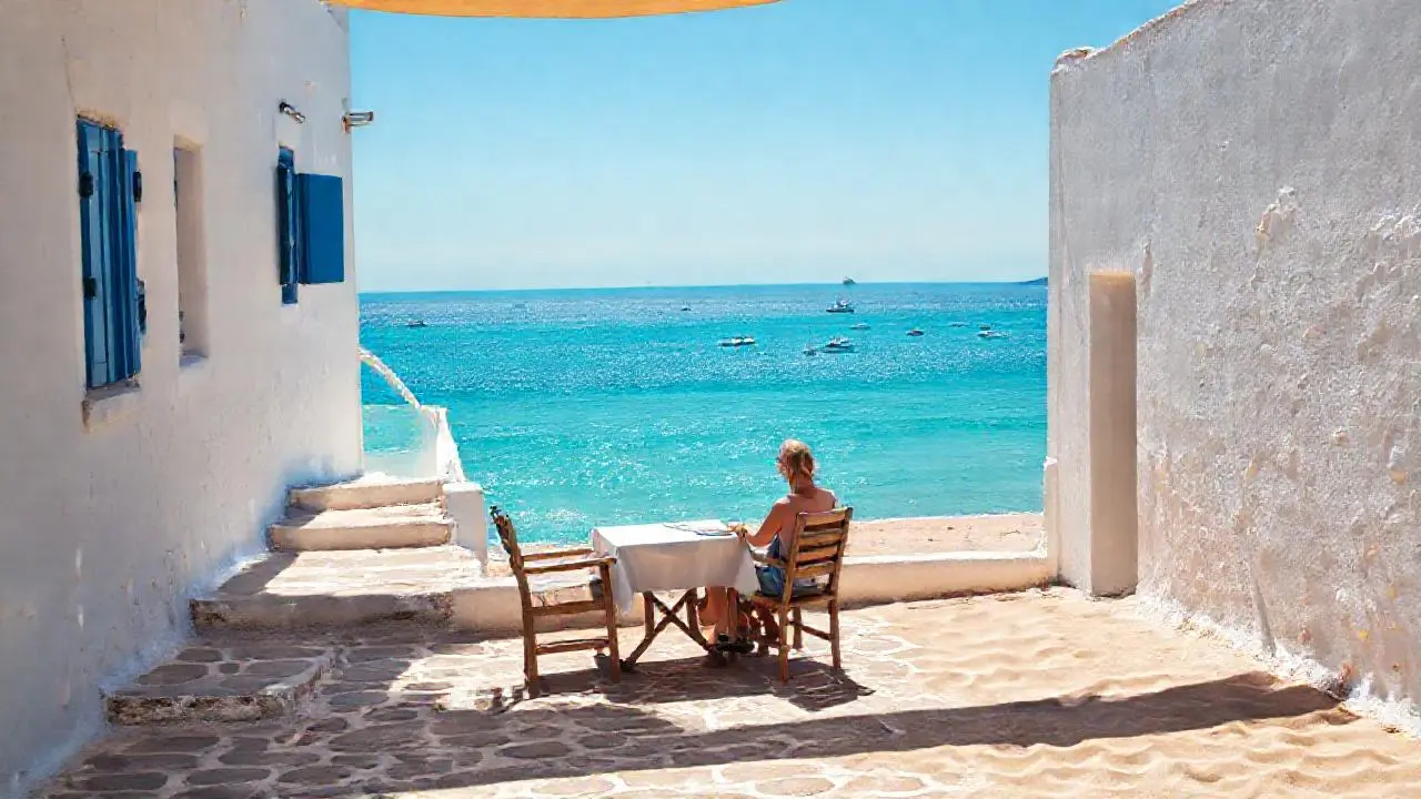 Paz mediterránea, luz y calma reinan