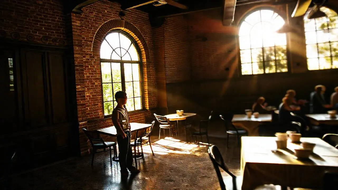 Ambiente cálido, acogedor y ligeramente vintage