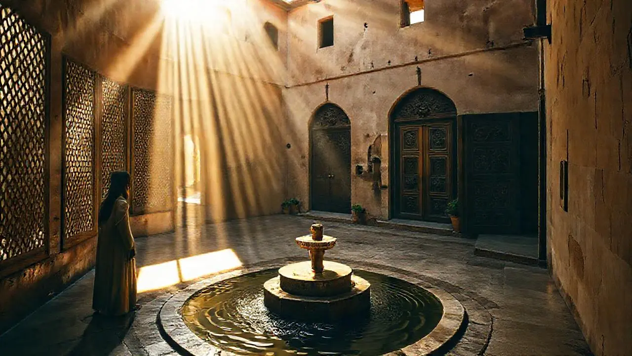 Paz y luz en arquitectura antigua