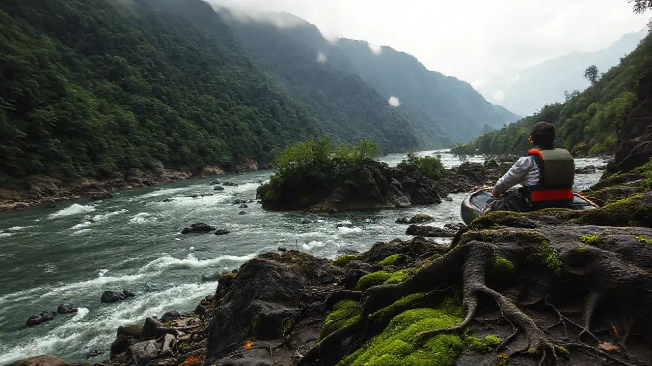 Un paisaje natural salvaje y misterioso