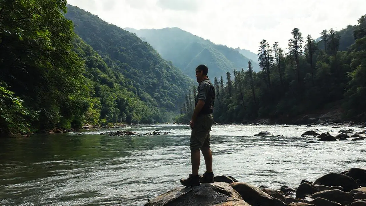 Paz natural en un paisaje sereno