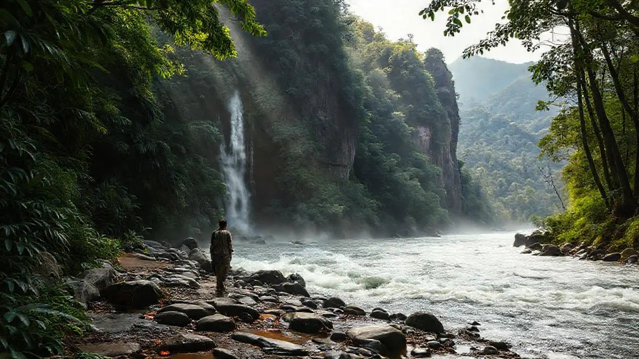 Selva exuberante, misteriosa y serena