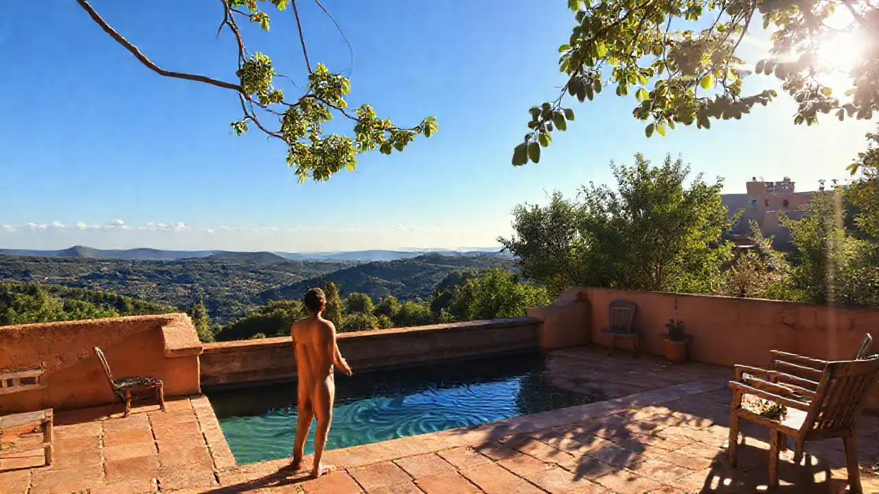 Paz y luz en un paisaje sereno