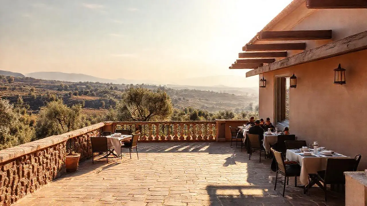 Paz serena bajo la luz natural