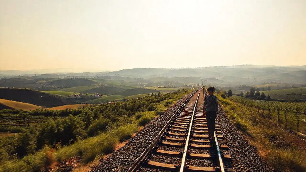 Paisaje italiano tranquilo y realista