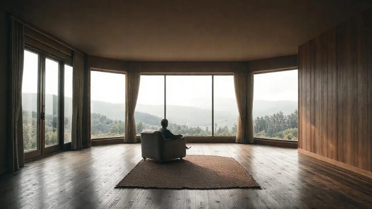 Paz y calma en un espacio sereno
