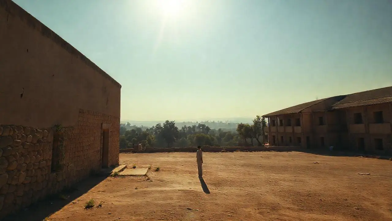 Calma y quietud bajo luz cálida