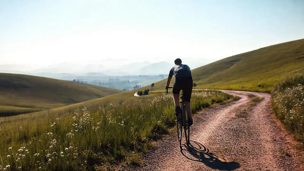 Paisaje rural tranquilo y expansivo