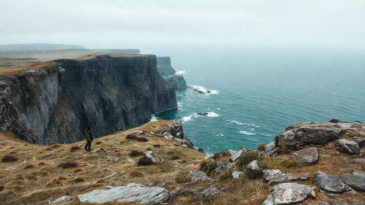 Paisaje rocoso, agreste y vasto