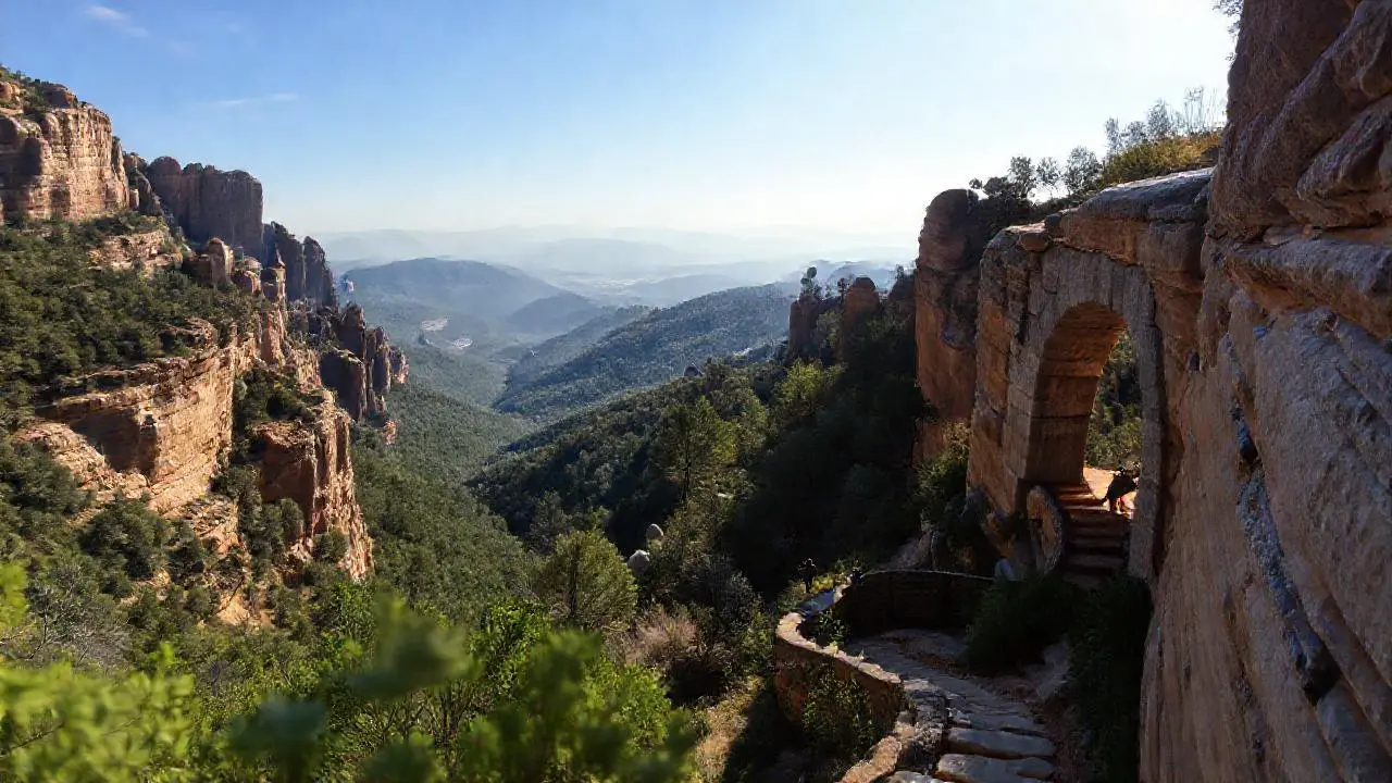 Paisaje agreste, extenso y lleno de calma
