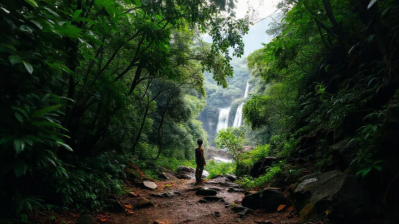 Selva exuberante, misteriosa y natural