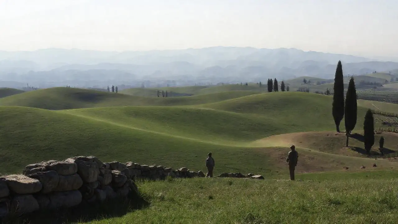 Paisaje tranquilo, vasto y natural
