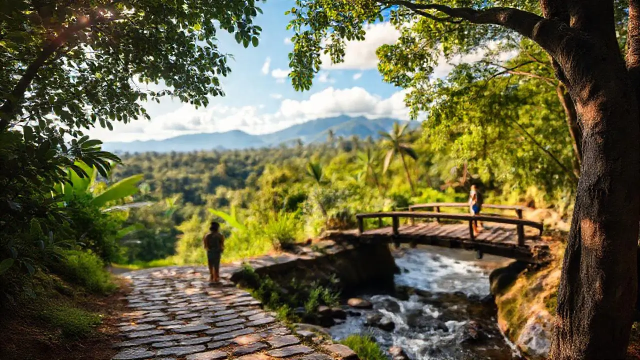 Paisaje natural sereno y evocador