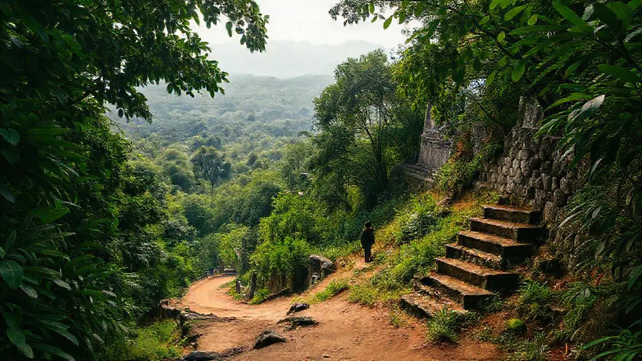 Ruinas mayas se pierden en la selva