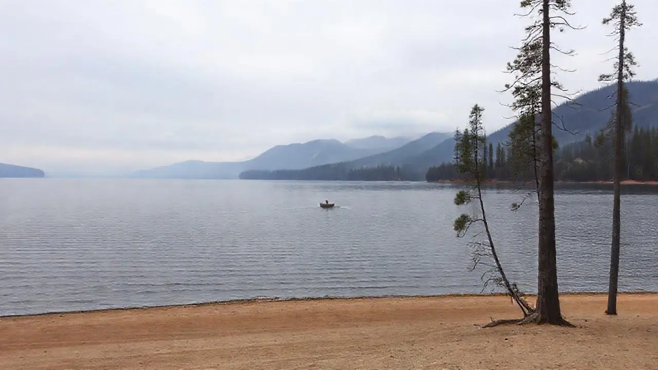 Paisaje sereno, vasto y silencioso