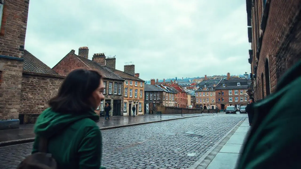 Calle histórica, ambiente urbano y tranquilo