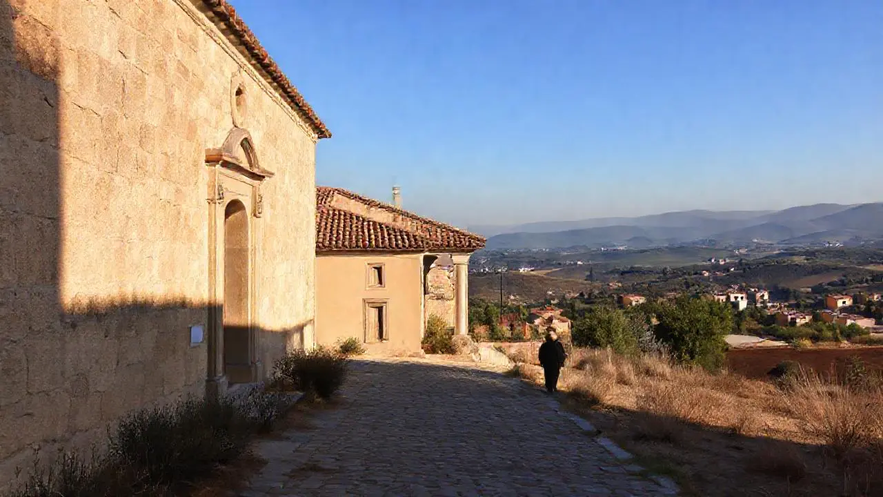 Paz rural, luz suave y serenidad