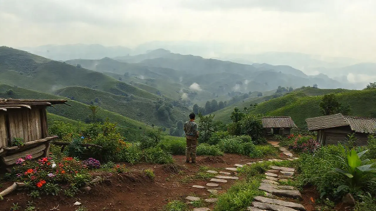 Paz natural, vista serena y profunda