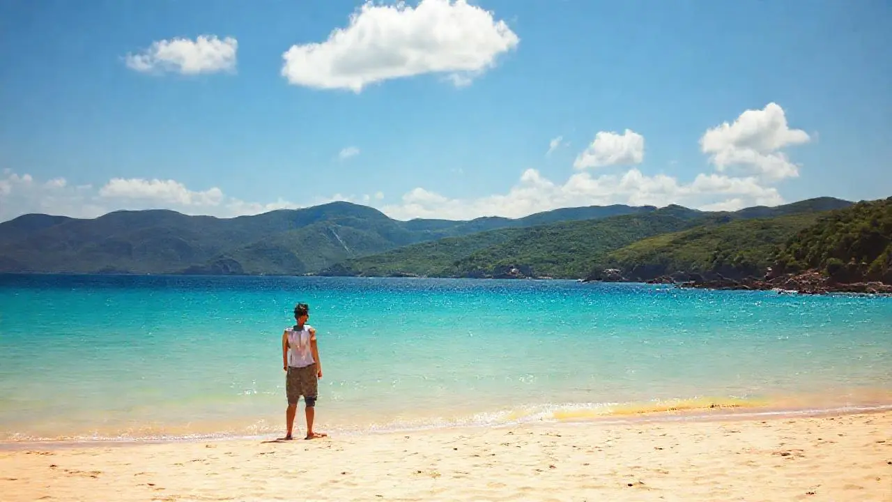 Paz serena en un paisaje natural