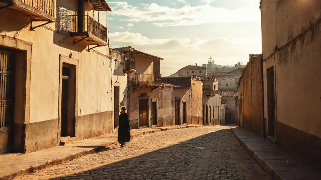Un pueblo antiguo, tranquilo y evocador