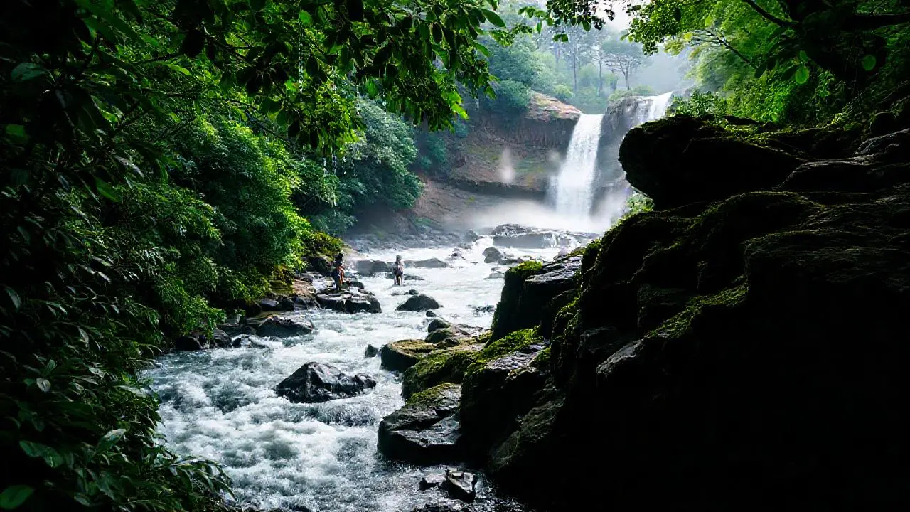 Selva exuberante, remota y llena de vida