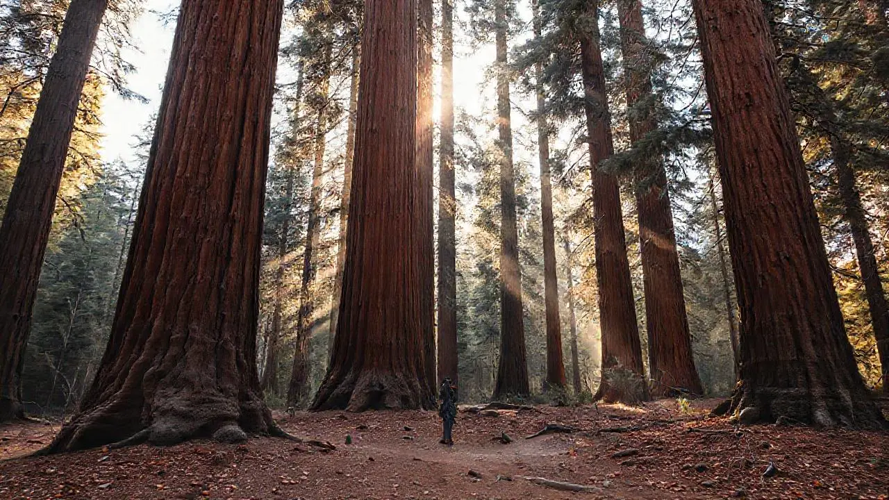 Bosque ancestral, imponente y sereno