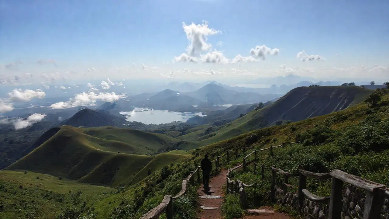 Paisaje vasto, tranquilo y natural