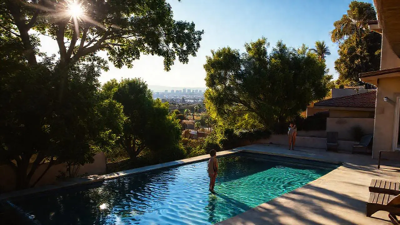 Paz y luz en un entorno sereno