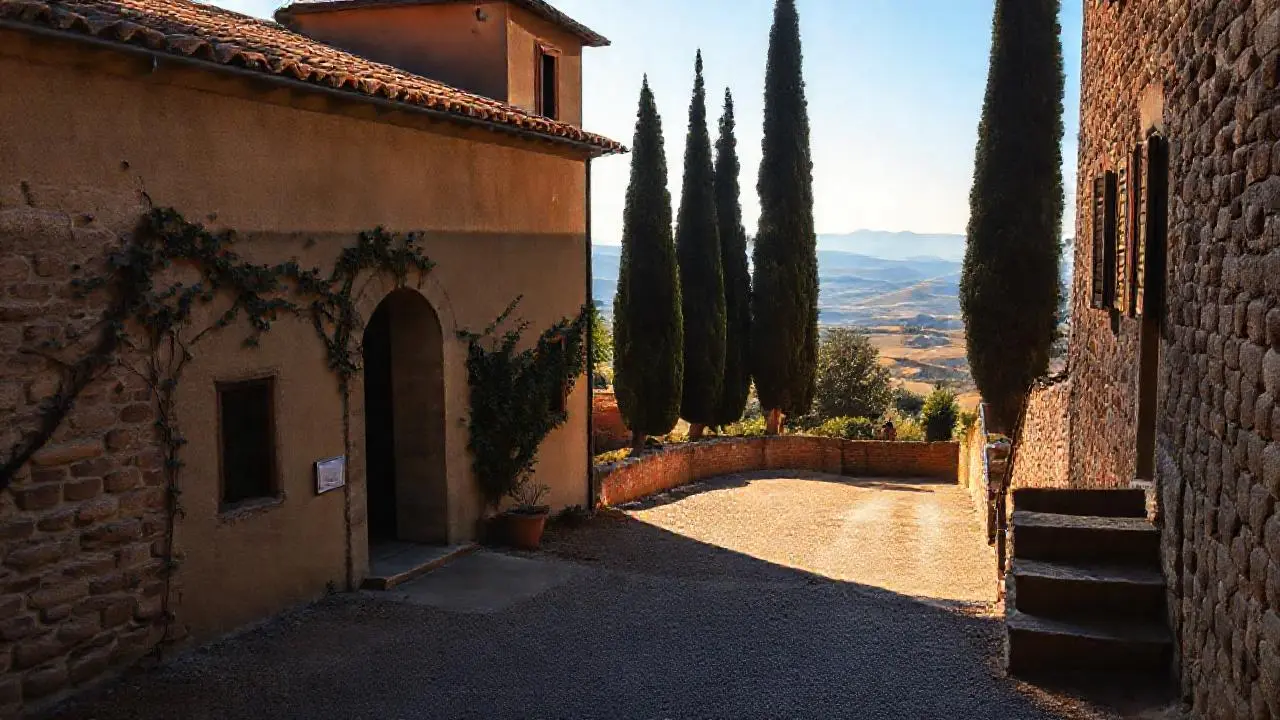 Paz rural, luz cálida y texturas envejecidas