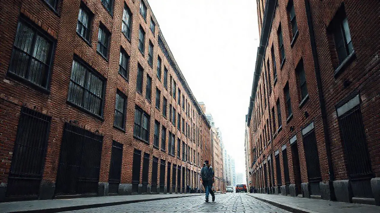 Ciudad antigua, serena y melancólica