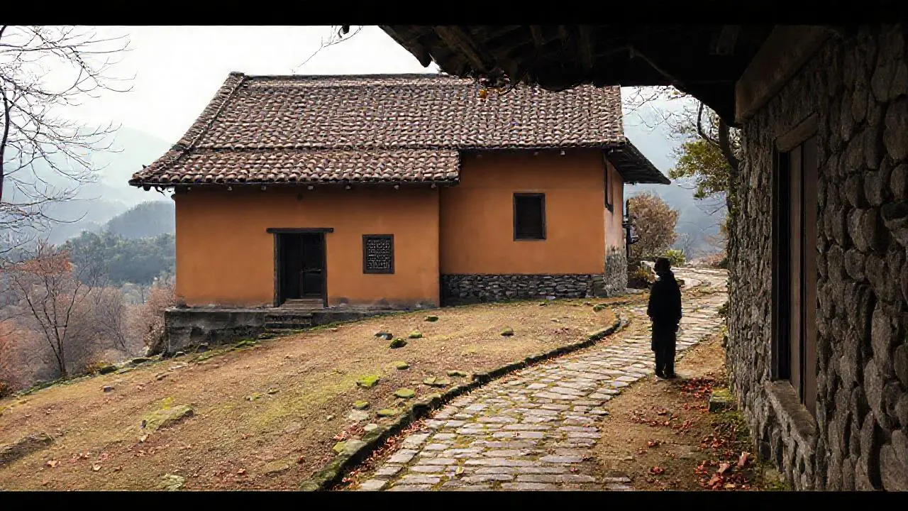 Paz rural, serena y natural