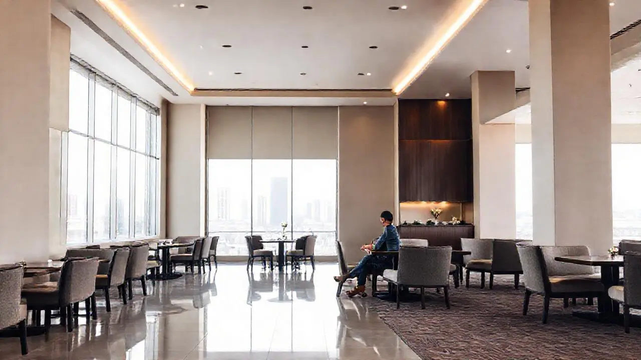 Interior moderno, tranquilo y luminoso